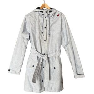 Helly Hansen Light Gray/Blue Raincoat